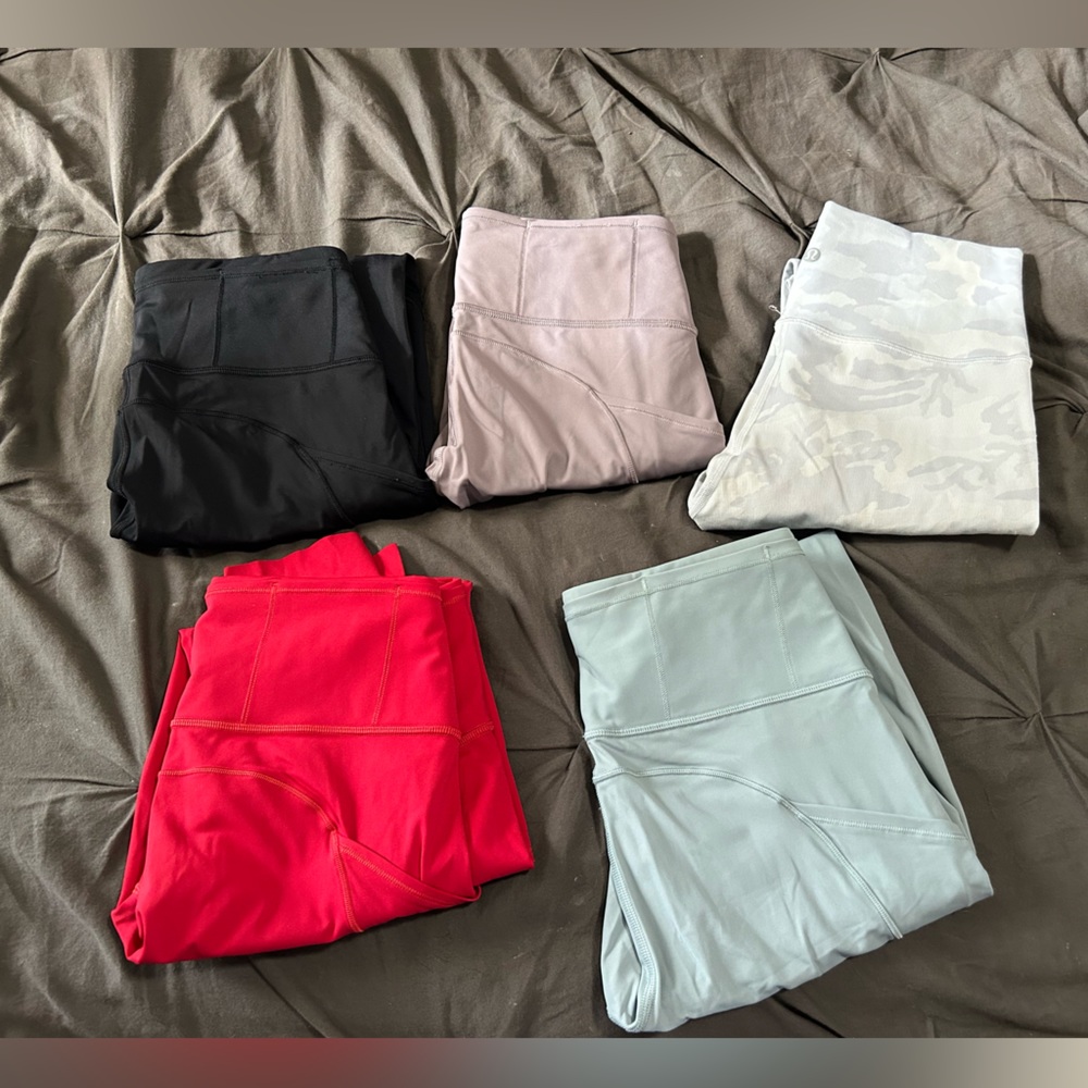 Lululemon legging all size 6
